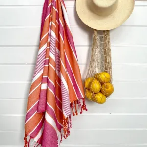 Beach Mat with Fringe | Sunset