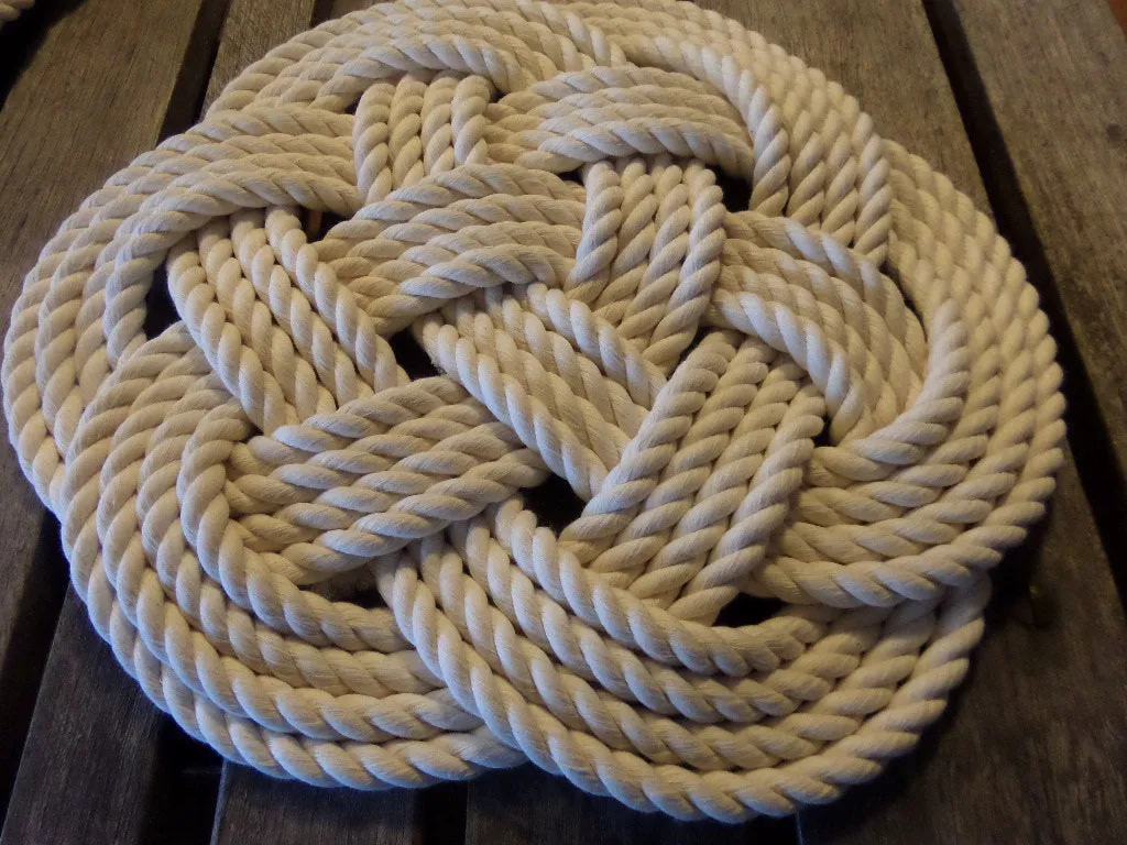 14" New Cotton  Rope Placemat Centerpiece