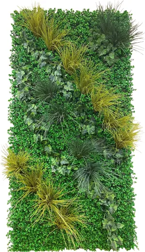 4' x 8' Green Wallscape Kit - Pachysandra, Grasses, Ivy