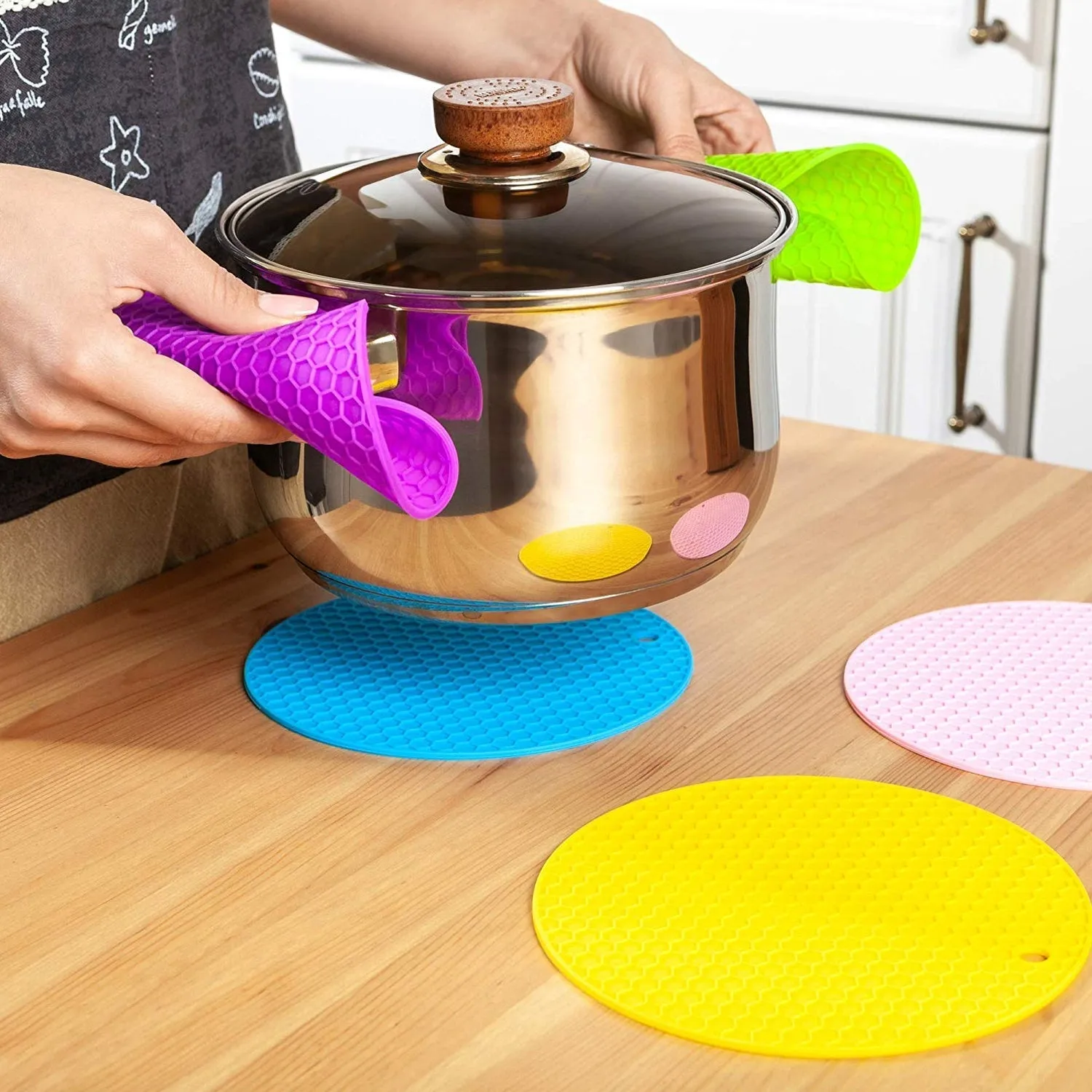 4778A Silicone Trivet for Hot Dish and Pot, Silicone Hot Pads ( 1 pcs )