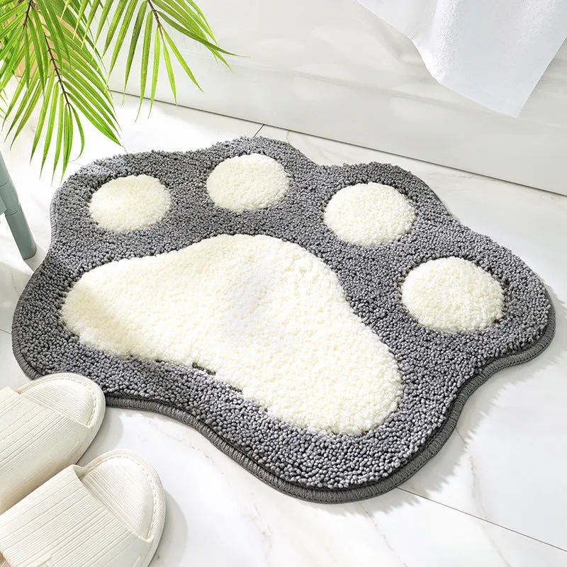 Anti-Slip Mat Bathroom Carpet Door Mat Cute Bathroom Foot Mat