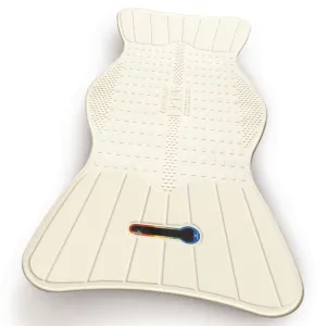 AquaSense Non-Slip Bath Mat with Built-In Temperature Indicator