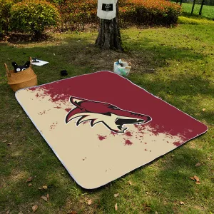 Arizona Coyotes NHL Picnic Blanket Mat Beach Outdoor Waterproof