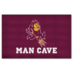 Arizona State Sun Devils Man Cave Ulti-Mat Rug - 5ft. x 8ft., Sparky Logo