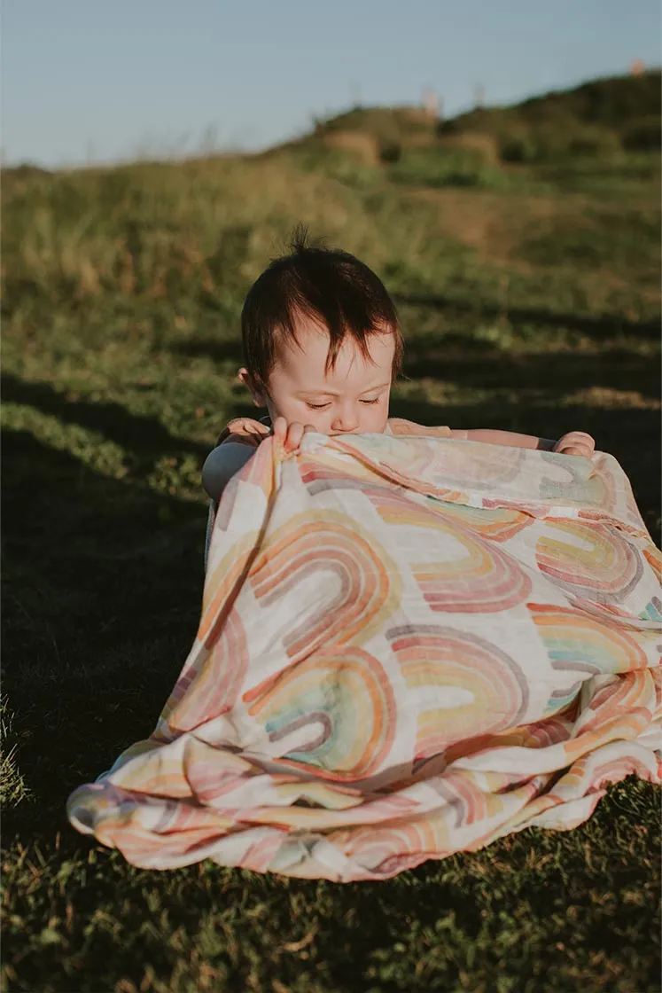 Baby Swaddle - Rainbows