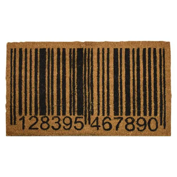 Barcode Goa Coir Door Mat - 40 x 70cm