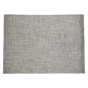 BASKETWEAVE 8' x 10' RUG, OYSTER