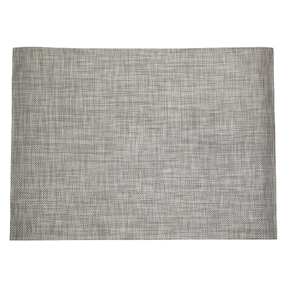 BASKETWEAVE 8' x 10' RUG, OYSTER