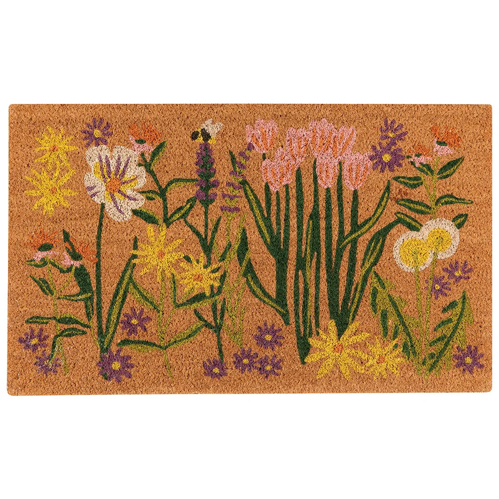 Bees and Blooms Doormat