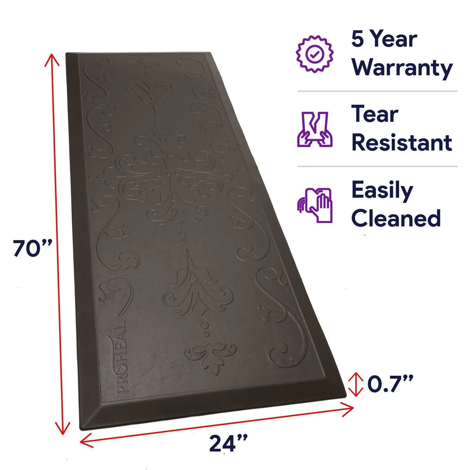 Beveled Fall Mat For Fall Prevention For Seniors