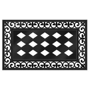 Black Scroll SASSAFRAS Mat Tray