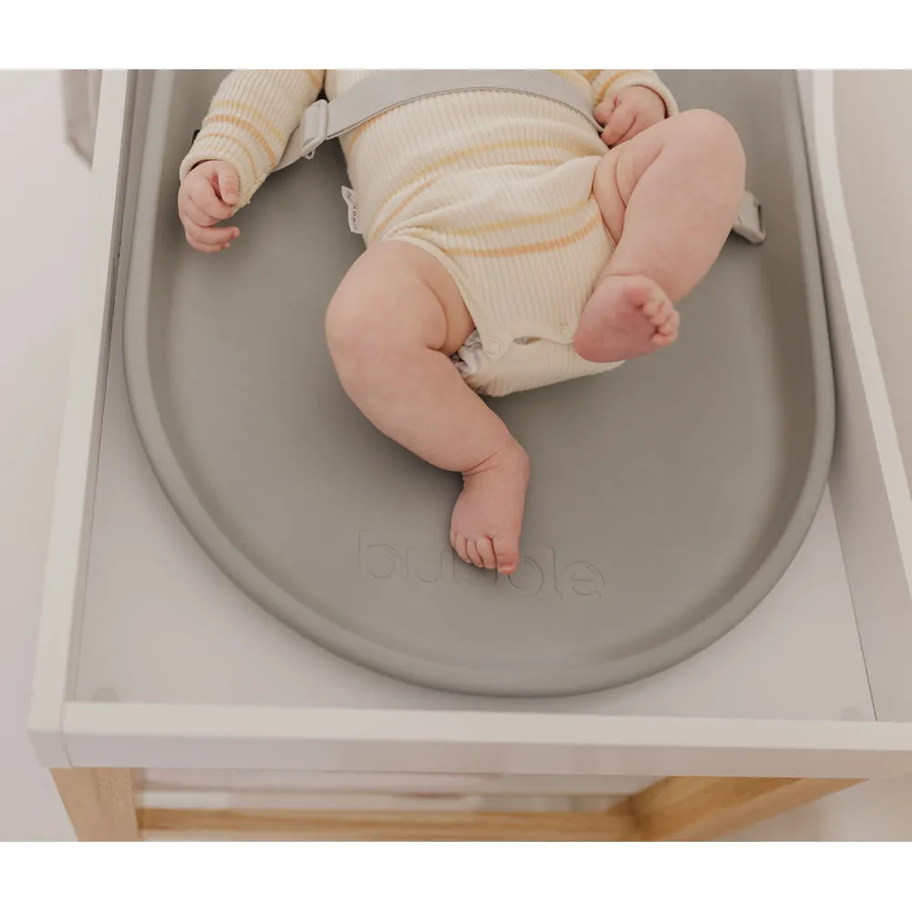 Bubble Baby Changing Mat - Grey