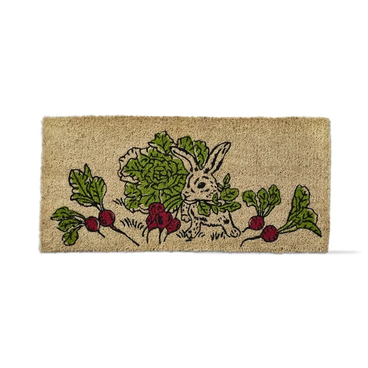 Bunny with Radish Estate Coir Mat