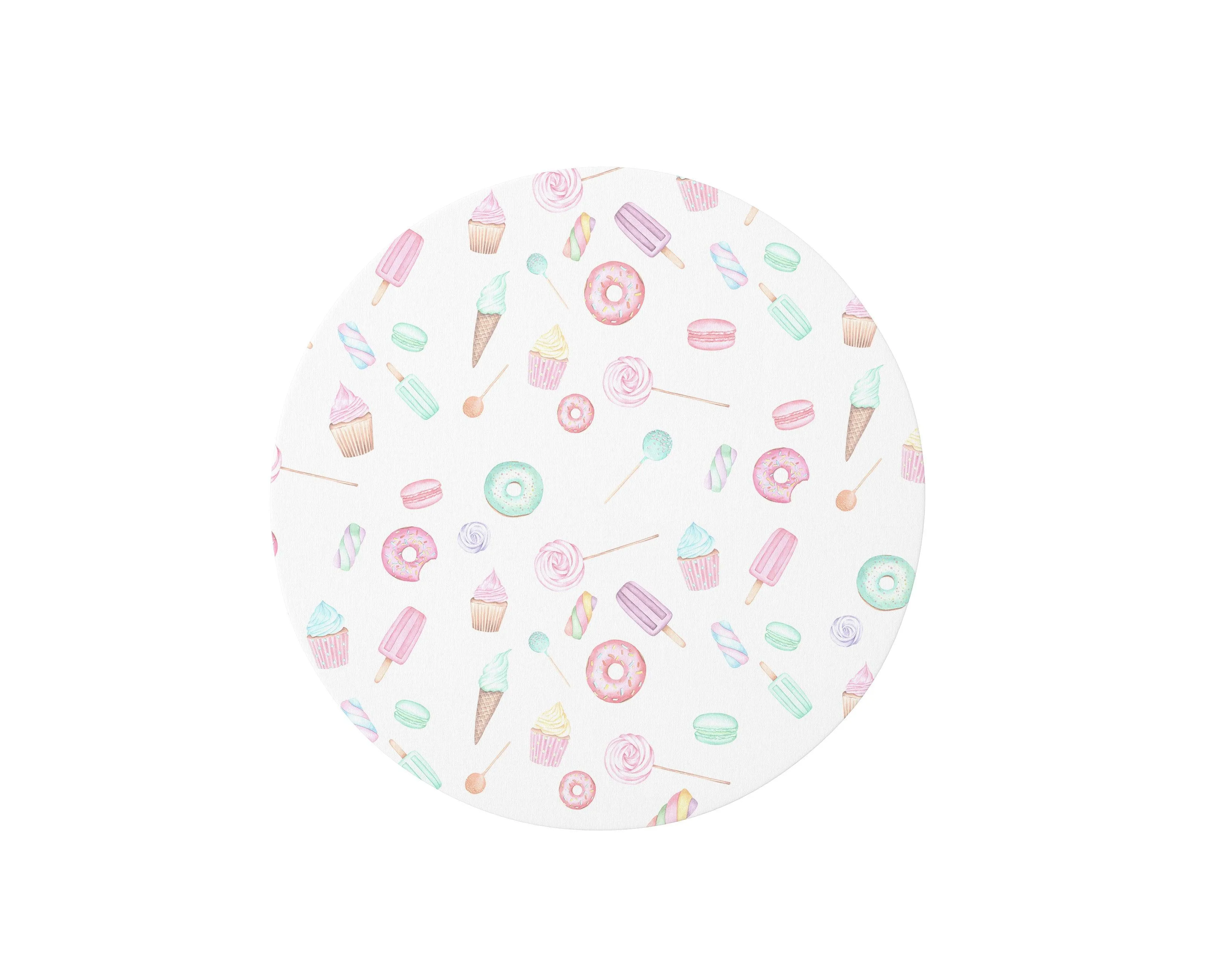 Candyland Circular Playmat/ Rug