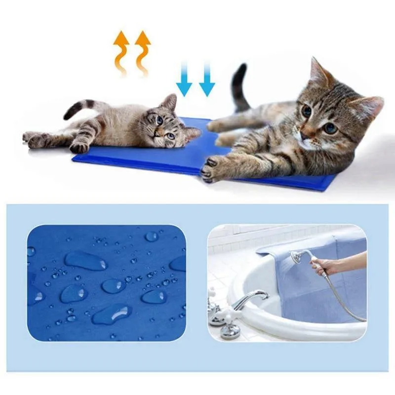 Cat Cooling Mat - Pet Summer Sleeping Pad