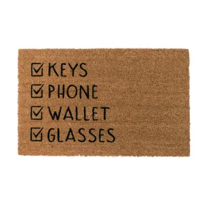 Checklist Doormat