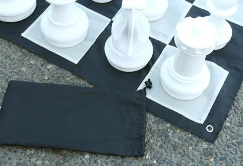 ChessHouse 16" Giant Chess Combo - With Chess Mat