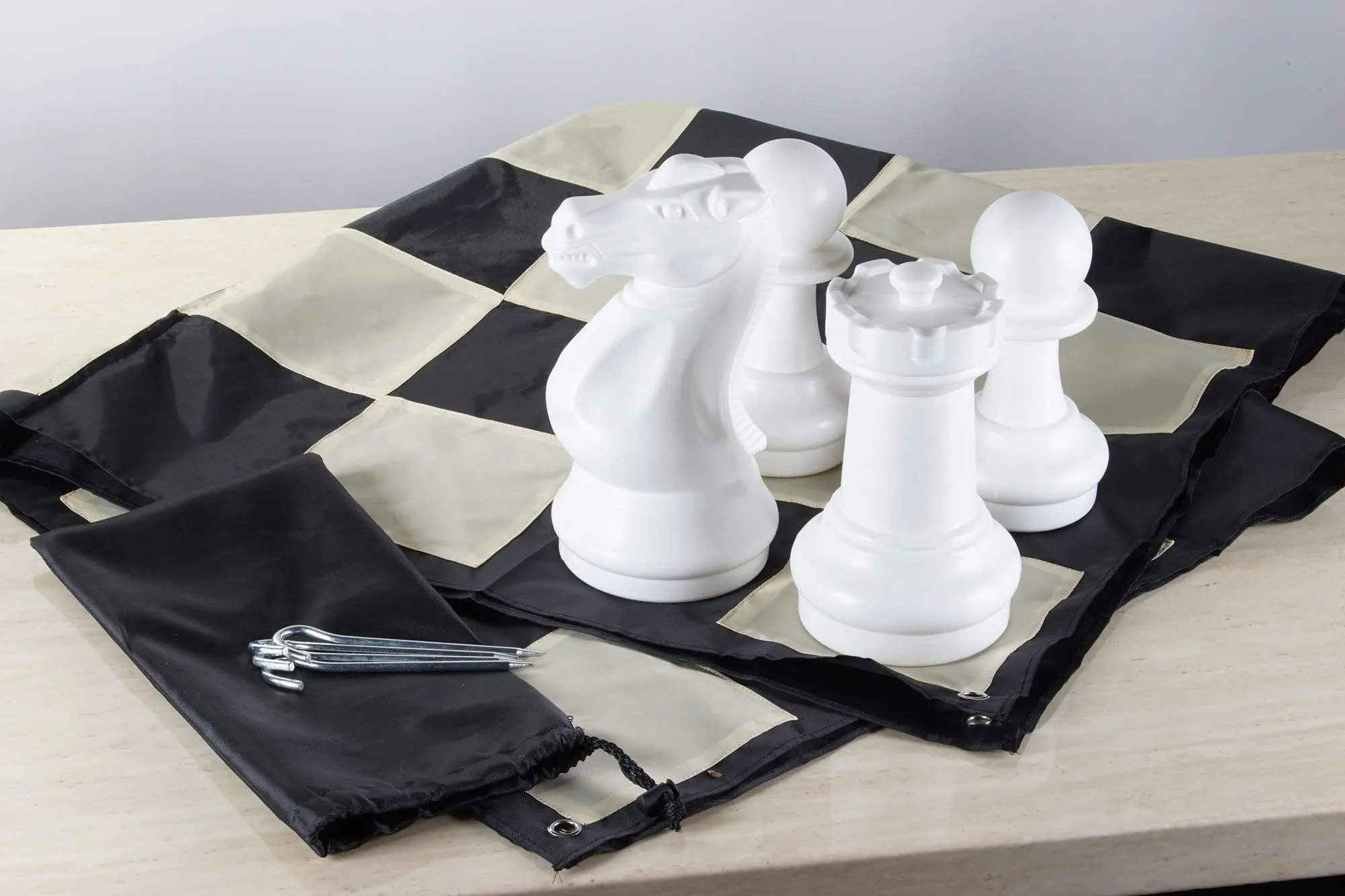 ChessHouse 16" Giant Chess Combo - With Chess Mat