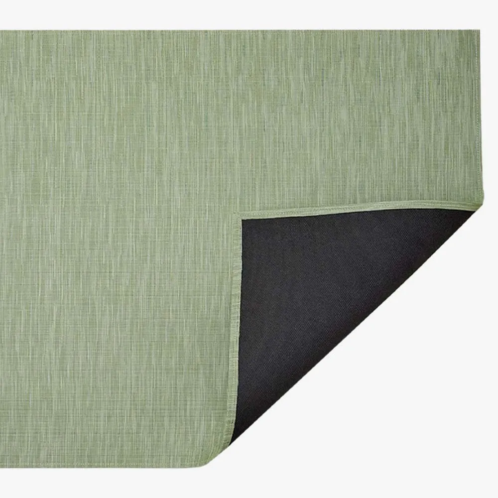 Chilewich Bamboo Woven Floor Mats - Spring Green