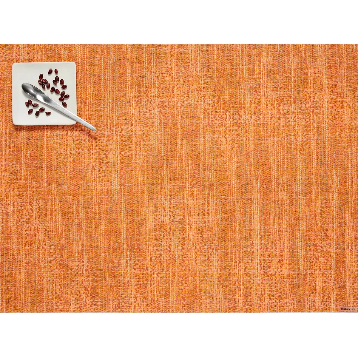 Chilewich Boucle Placemats Tangerine