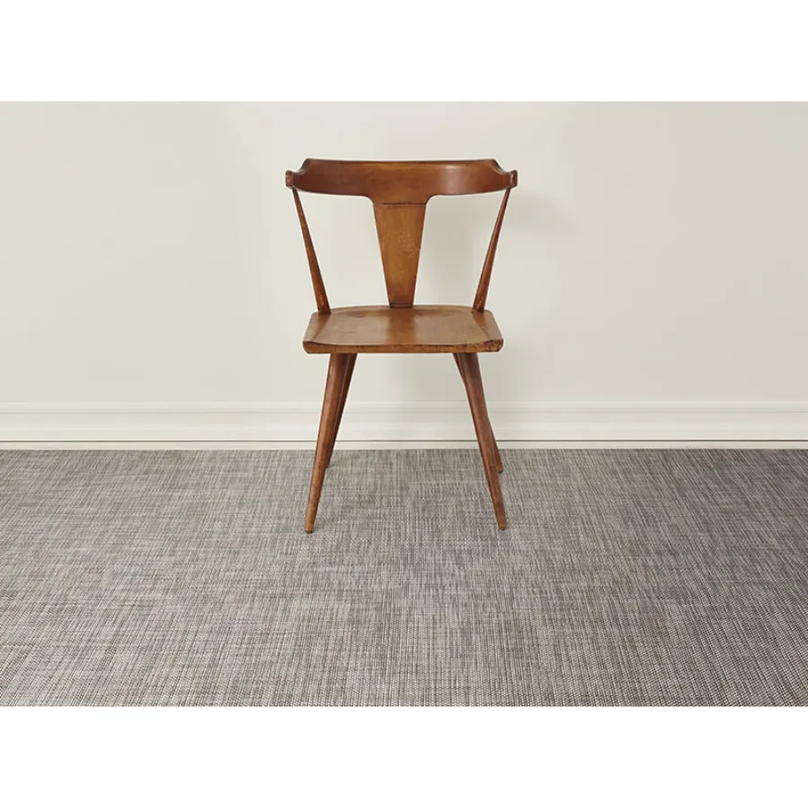 Chilewich Woven Basketweave Oyster Floor Mat