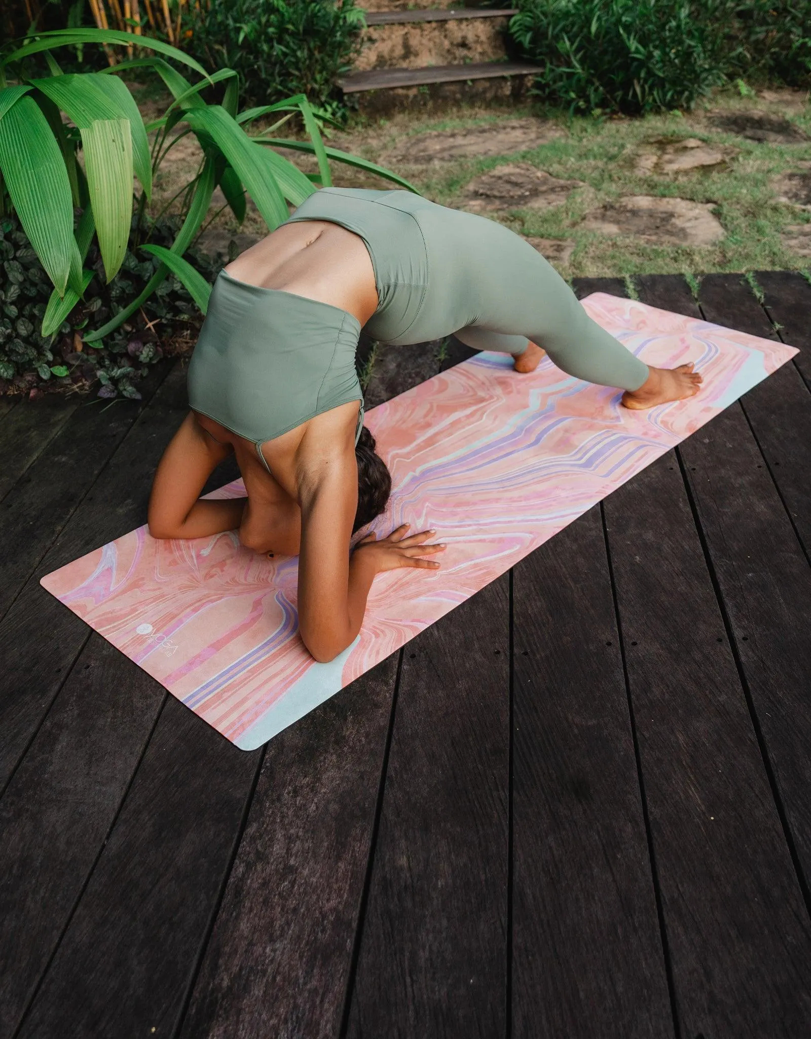 Combo Yoga Mat - Pearl