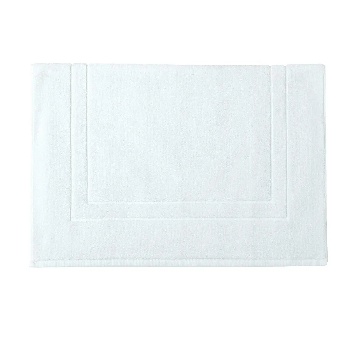 Ess-cadre White Bath Mat by Alexandre Turpault