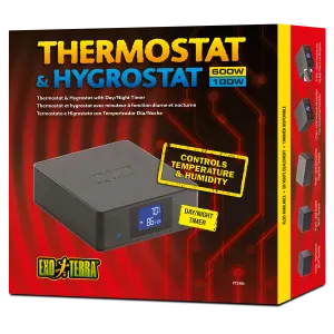 Exo Terra Thermostat & Hygrostat 600/100 Watt