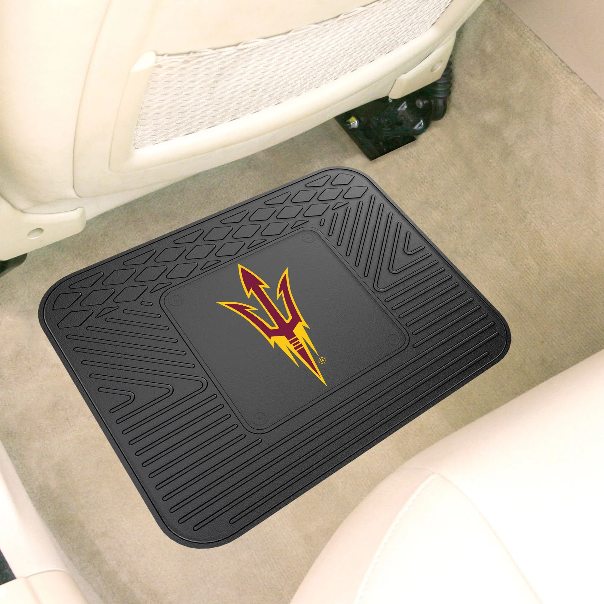 Fanmats Arizona State Sun Devils Back Seat Car Utility Mat - 14" x 17"