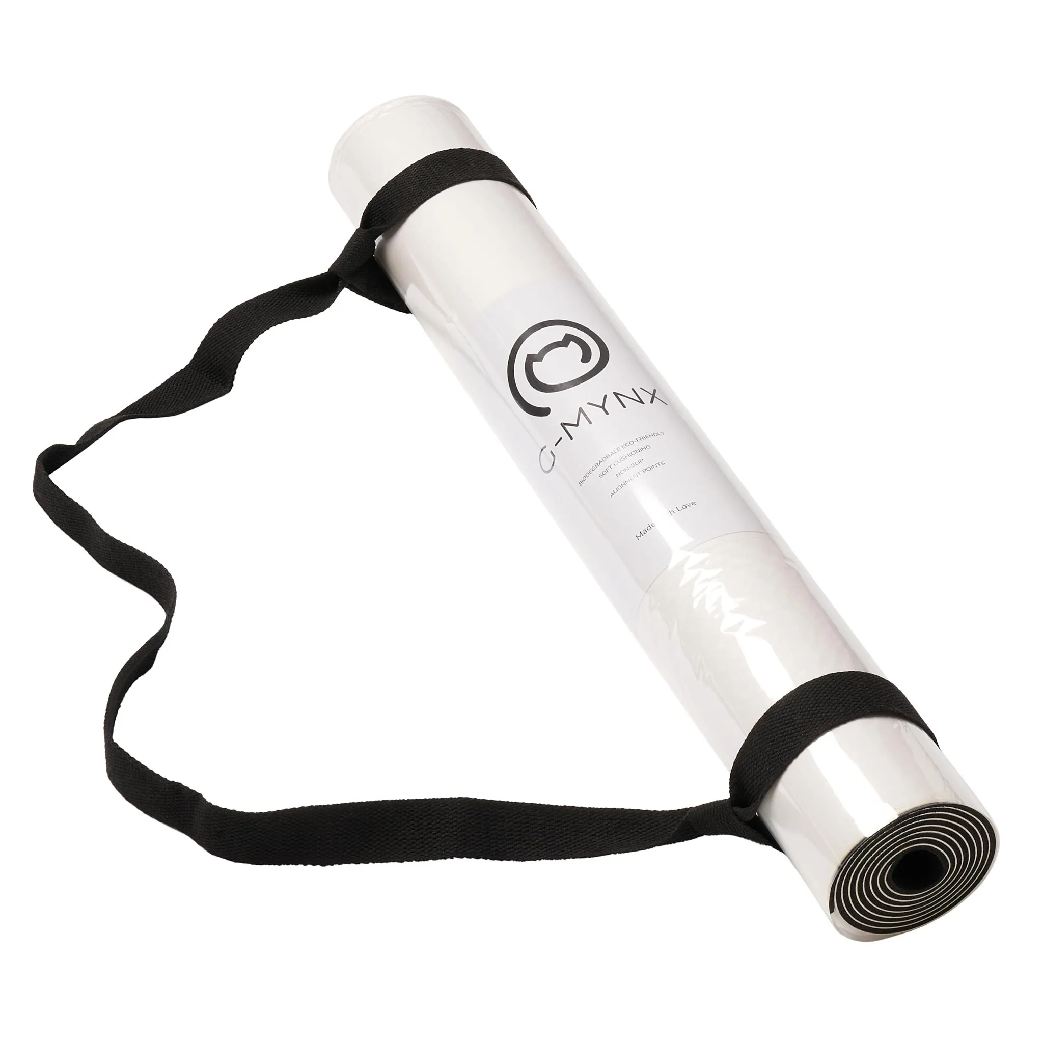 G-Mynx Large Yoga Exercise Mat with Carry Strap