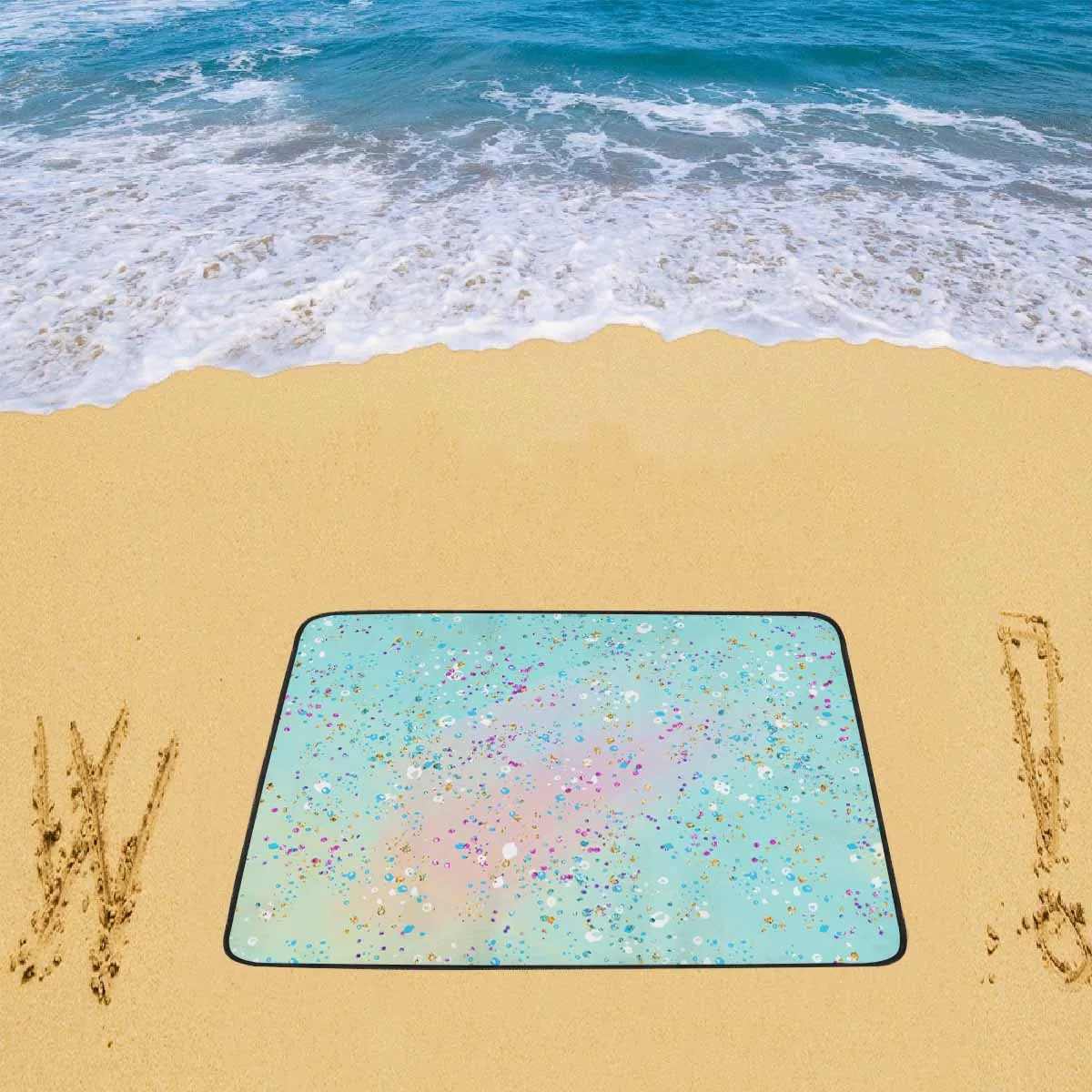 Green Splash  Beach Mats 78"x 60"