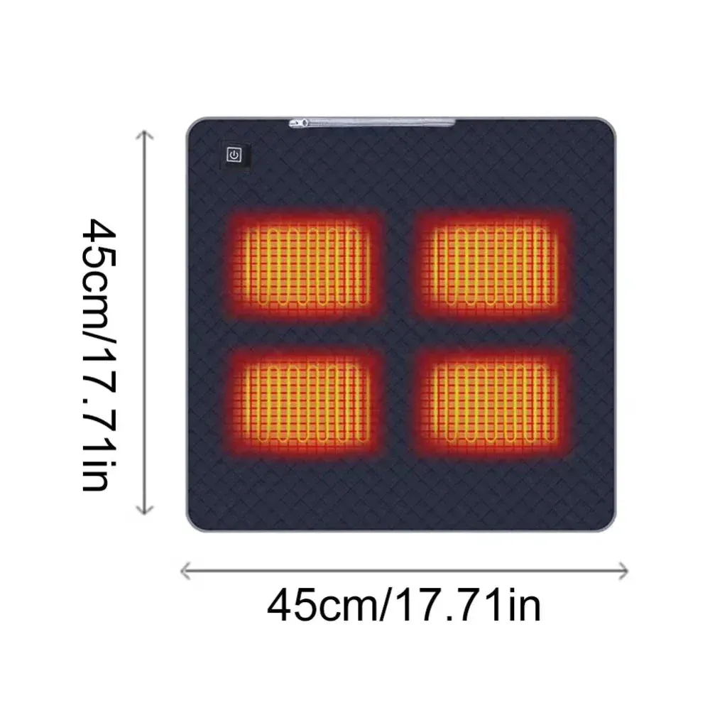 Heated Mat With Three Adjustable Temperature Level