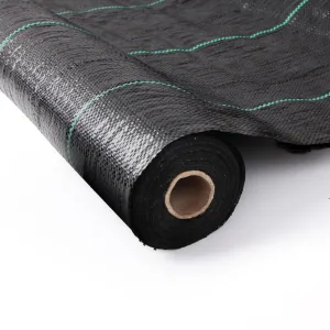 Instahut 1.83m X 100m Weedmat Weed Control Mat Woven Fabric Gardening Plant PE