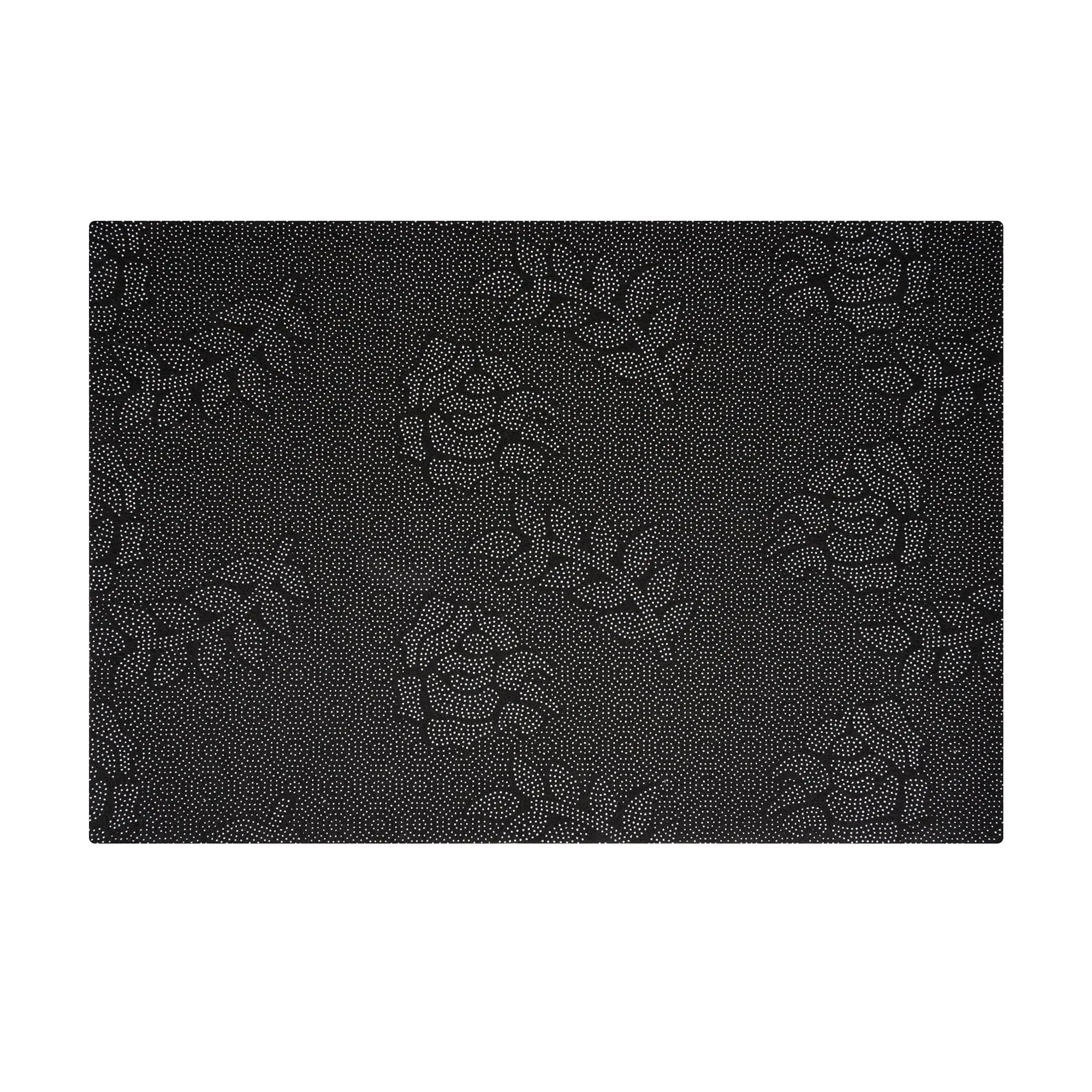 Kuber Industries Rectangular Bathmat | Soft Anti Skid Door Mat | Non Woven Floor Mat for Home | Non-Slip Mat for Shower-Bathtub | HY068 | Black & Gray