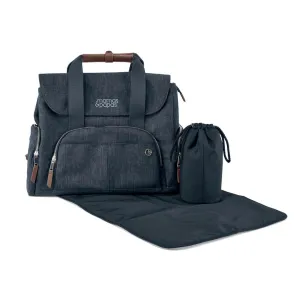 Mamas and Papas Navy Flannel Changing/ Nappy Bag