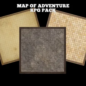 Mats by Mars:  1 Map of Adventure RPG Pack