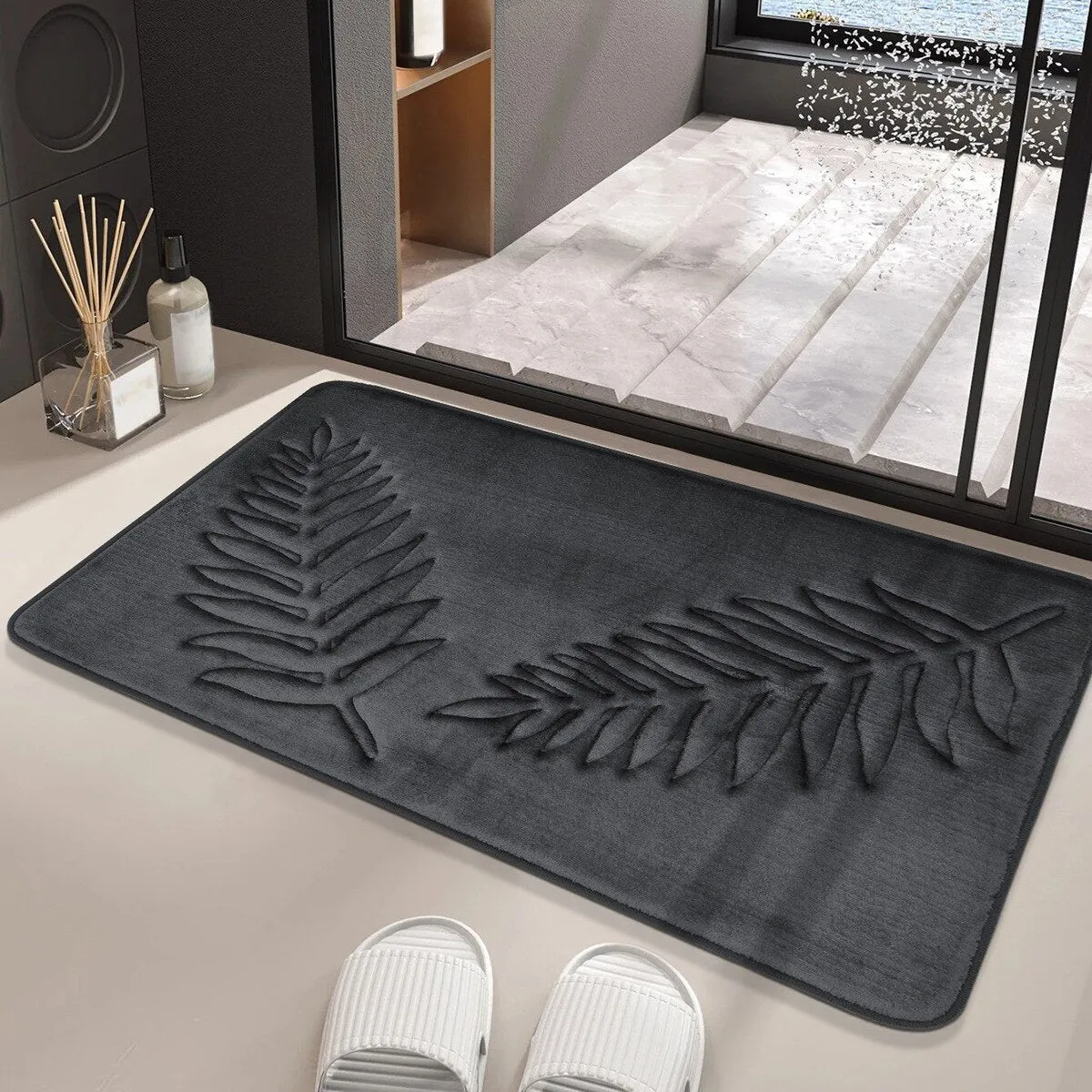 Memory Foam Bath Mat Extra Soft & Non-Slip