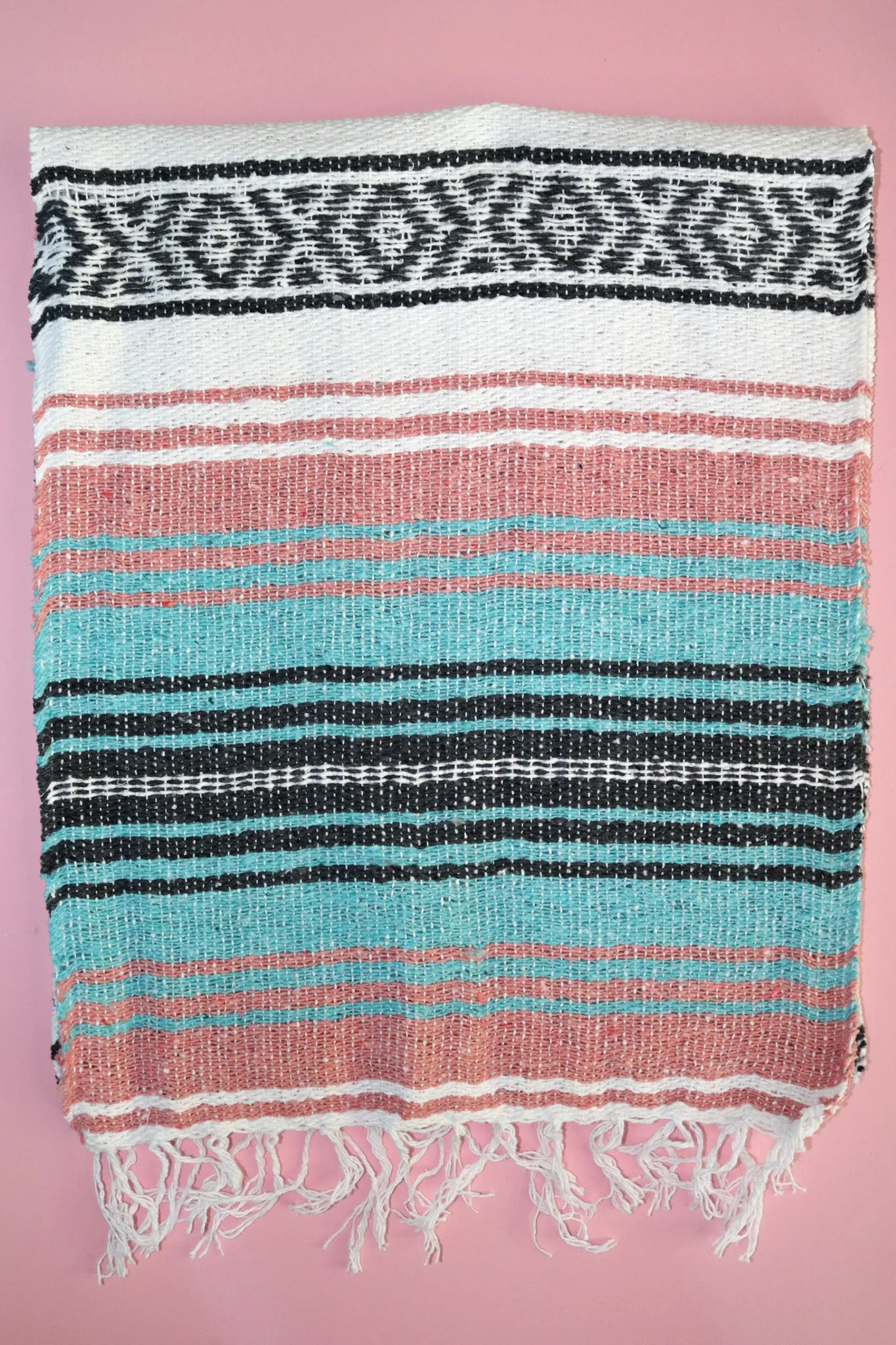 Mexican Falsa Table Runner pastel colors