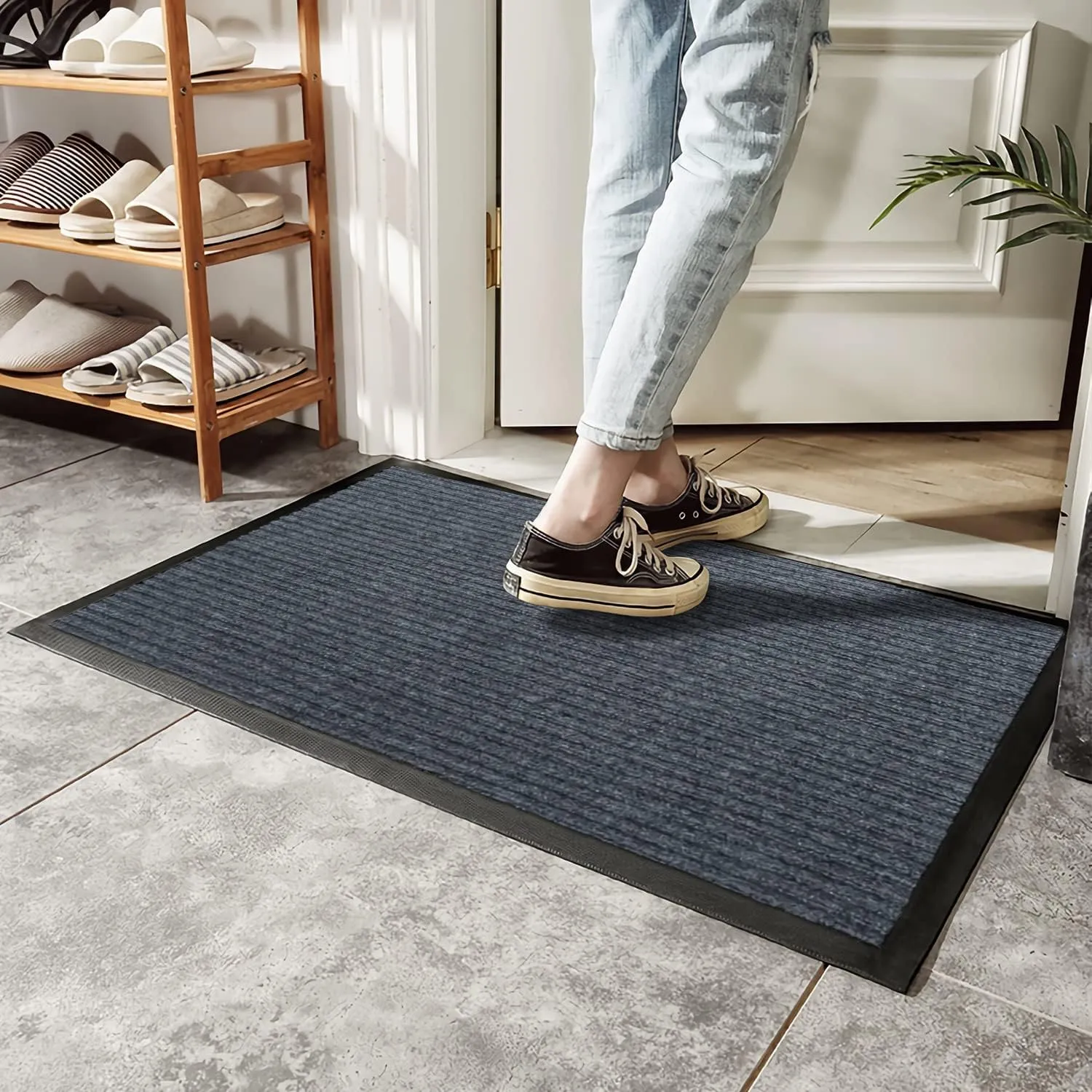 Non-Slip Durable Indoor/Outdoor Door Mat - 60x90cm