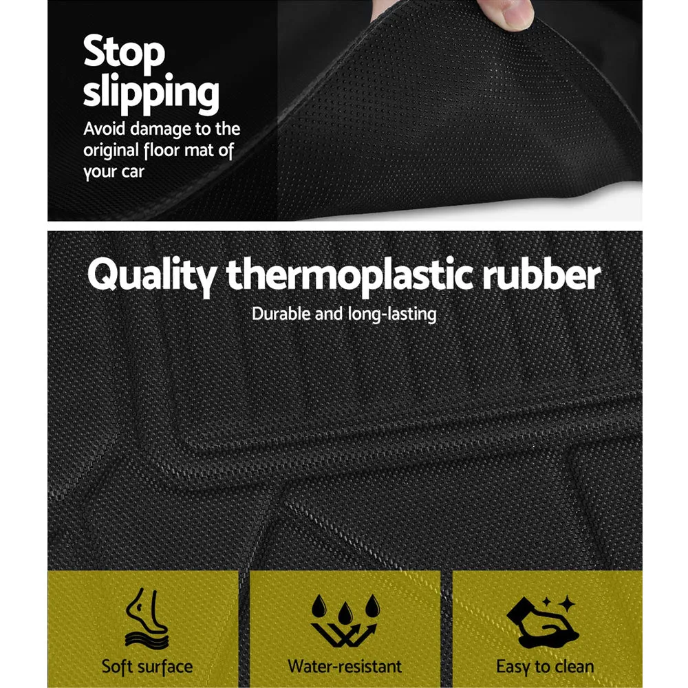 Non-slip TPR Car Floor Mats for RAV4 2019-2022 - Weisshorn