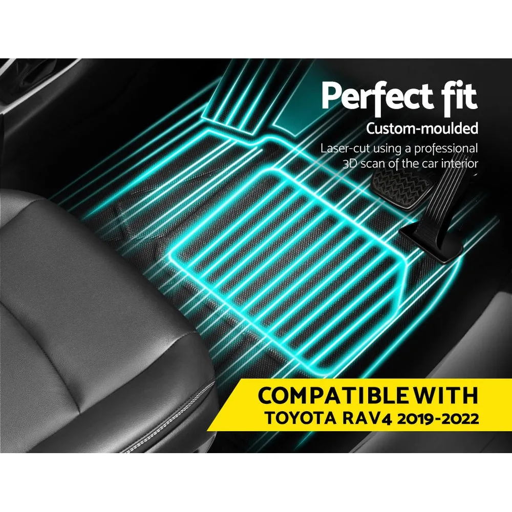 Non-slip TPR Car Floor Mats for RAV4 2019-2022 - Weisshorn