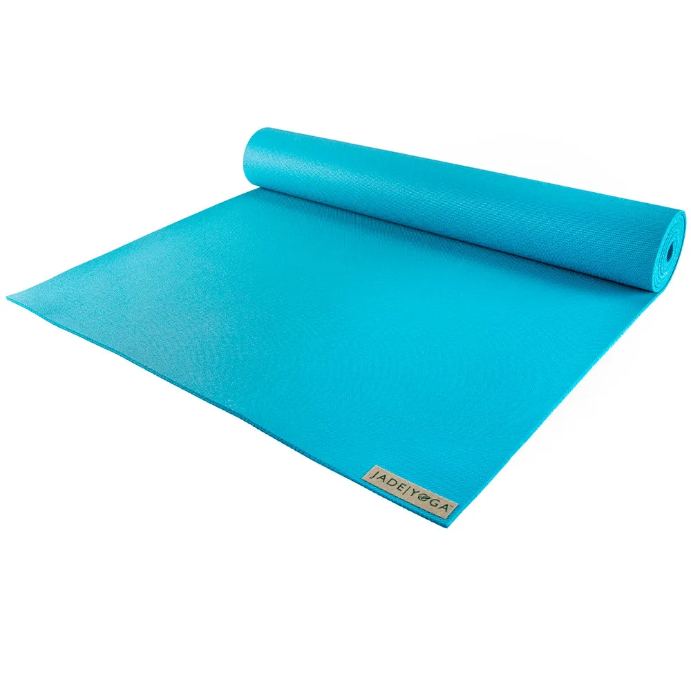 Non-toxic Rubber Yoga Mat & Body Fat Scale Bundle - Jade