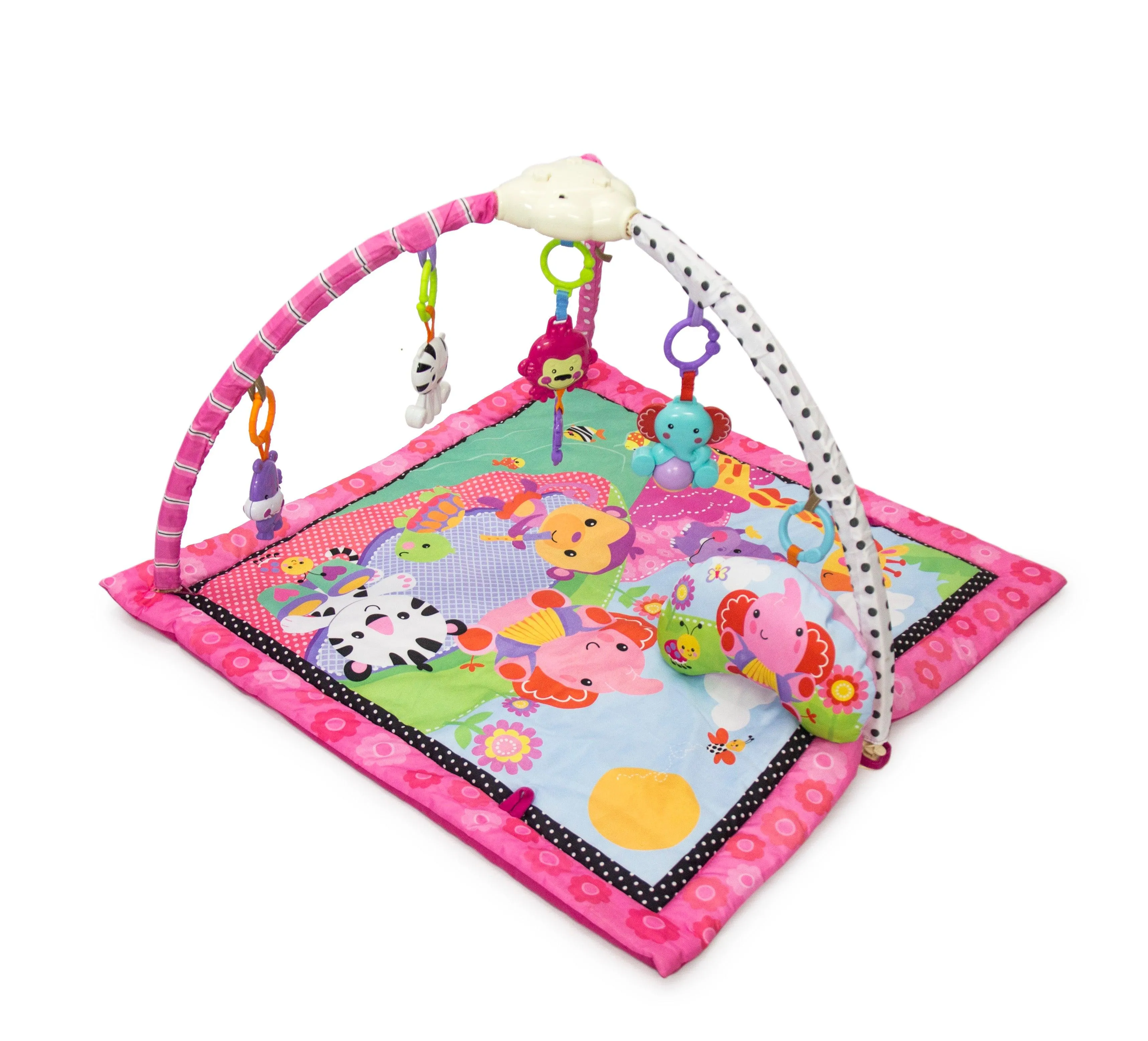 Nuovo Deluxe Pink Baby Play Mat