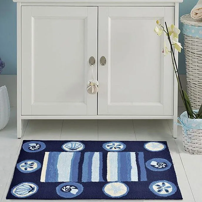 Ocean Tides Hand-Hooked Indoor/Outdoor Rugs