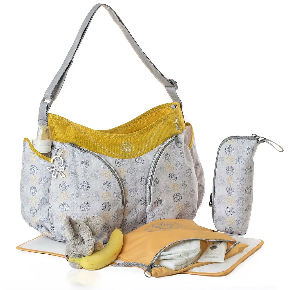 Okiedog Mondo Diaper Bag Dot Dot Dot