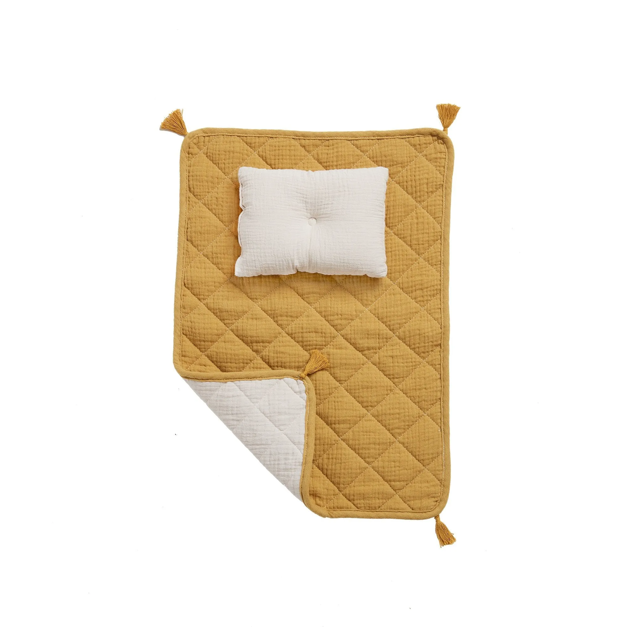 Olli Ella Strolley Bedding Set - Mustard