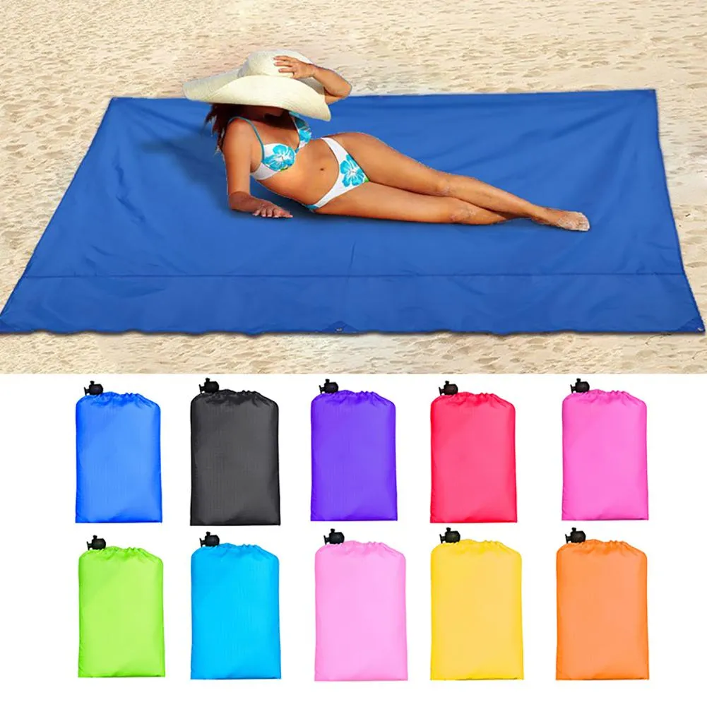 Outdoor Picnic Camping Tent Mat Portable Picnic Beach Mat Pocket Blanket Waterproof Beach Mat Blanket Ground Mat Mattress