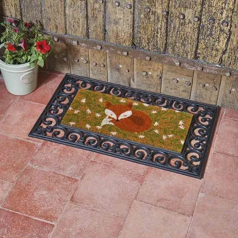 Outside In 53cm Meadow Flowers Doormat Insert