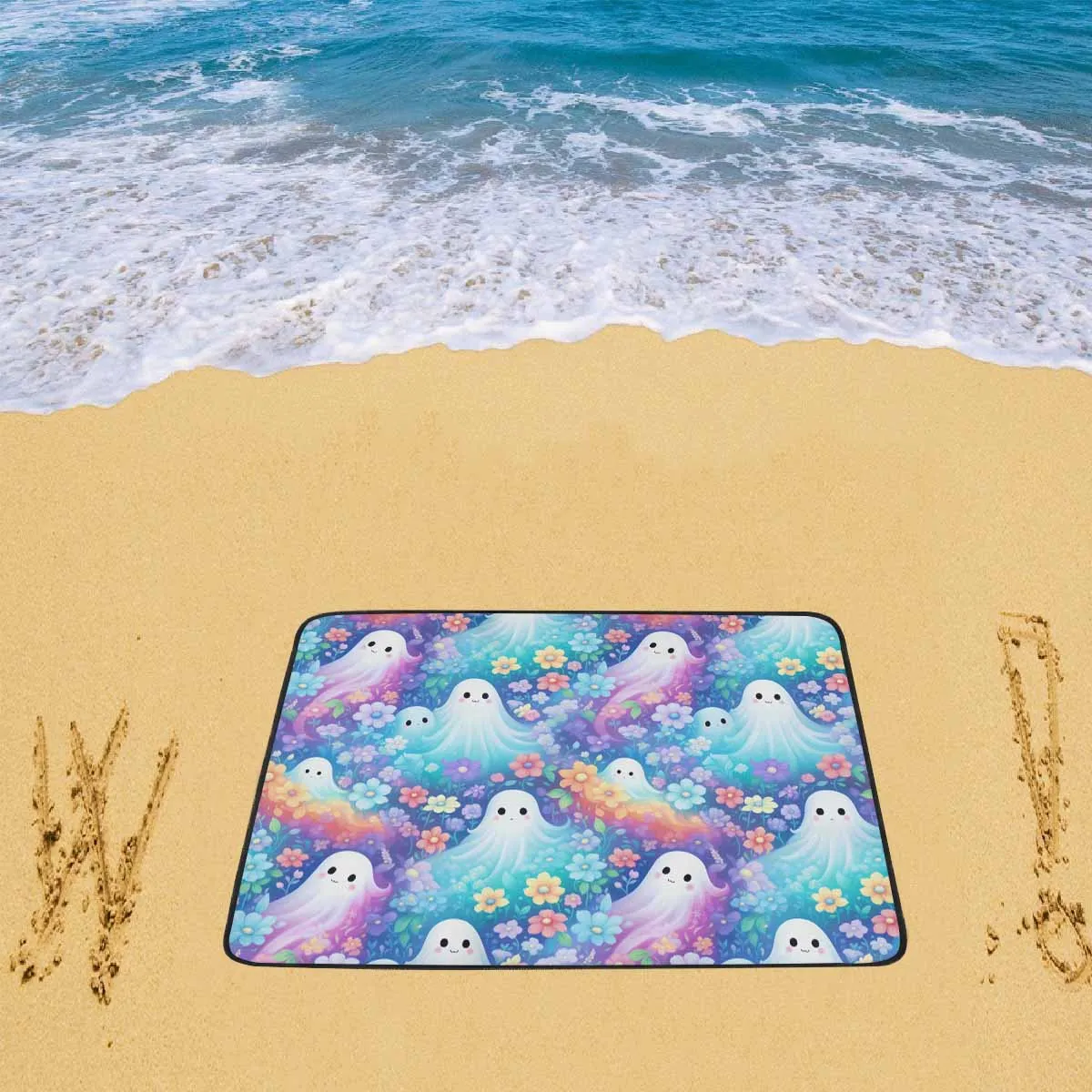 Pastel Halloween  Beach Mats 78"x 60"