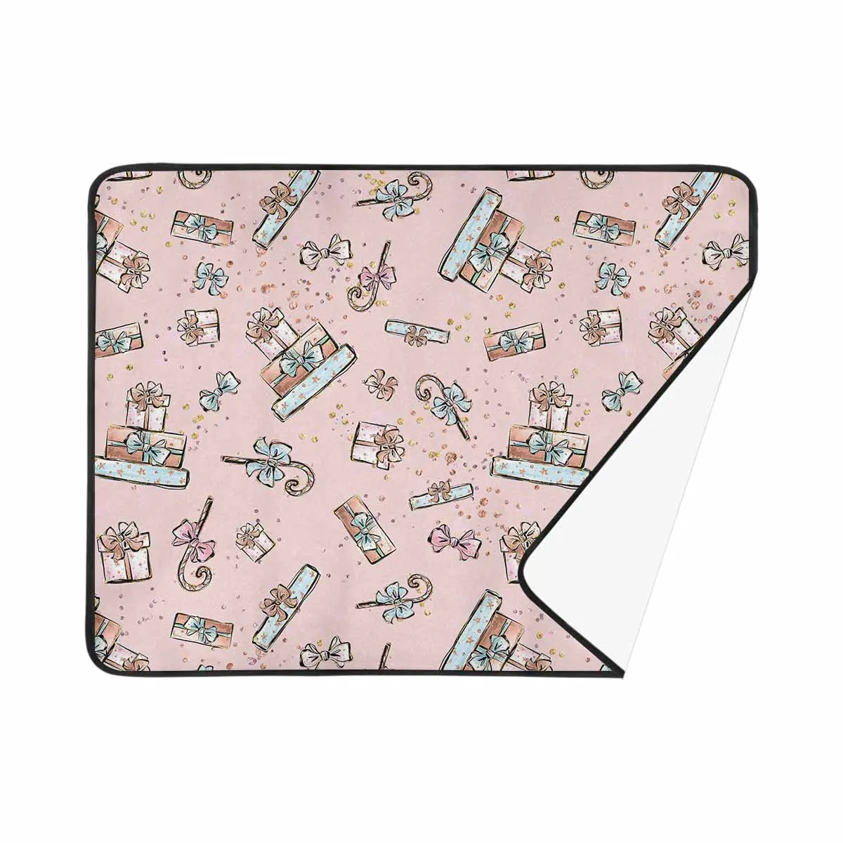 Pink Christmas  Beach Mats 78"x 60"